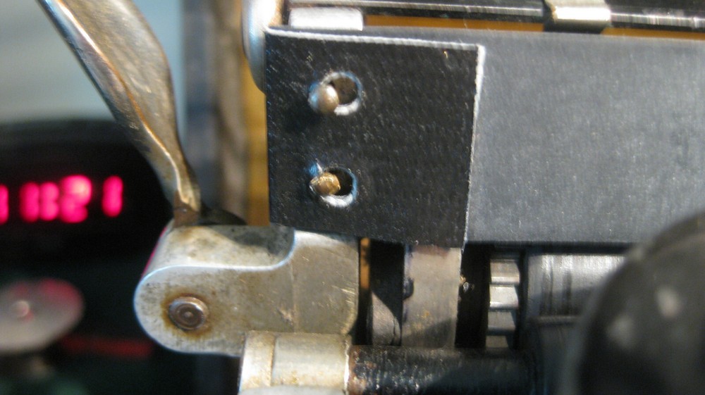 Hammond Typewriter Impression Strips...Don't Type On A Hammond Without One!