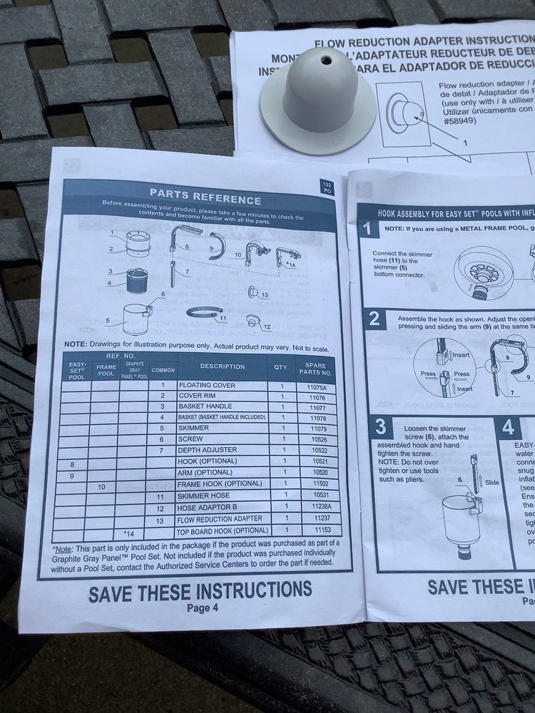 Intex Deluxe Pool Skimmer