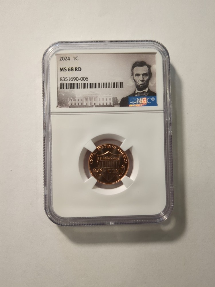 2024 P Lincoln SHIELD 1c Cent NGC MS 68 RD