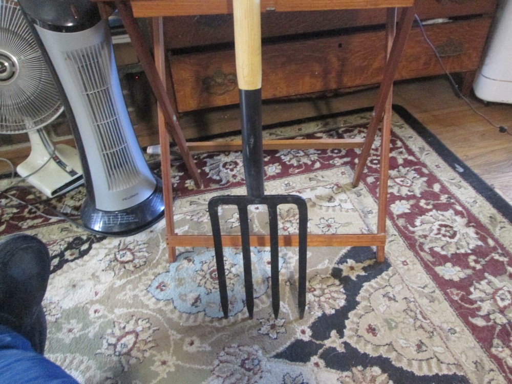 Ames Spading Fork Garden Digging 43'' 4 Tine