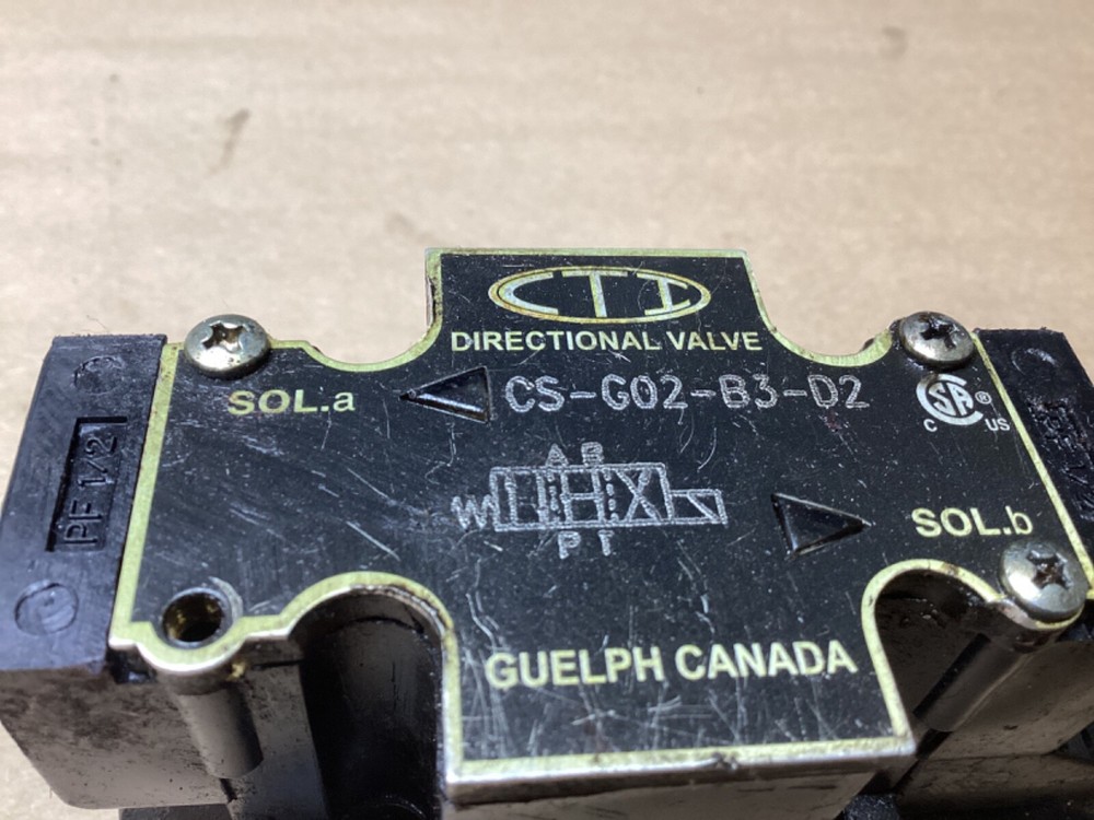 CTI Directional Valve CS-G02-B3-D2 #134G70PR7