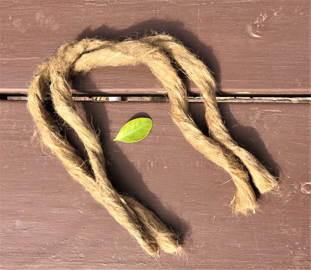 Oakum - great nesting material and fire tinder, Charcloth, Bow Drill
