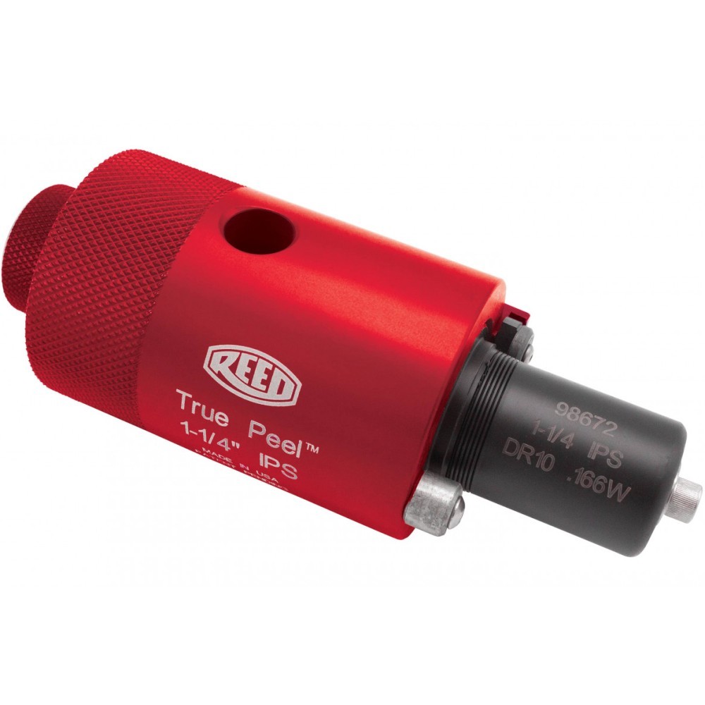 Reed Tool True Peel 1-1/4” IPS DR10 .166" Wall PE Pipe Electrofusion Prep
