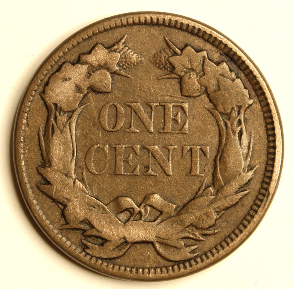 1857 flying eagle cent- Choice EF-SMH1010