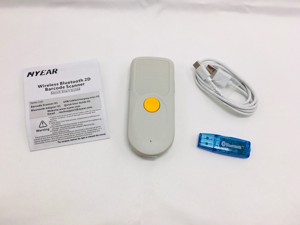 Wireless Barcode Scanner Screen/ NT1000/ Bluetooth Portable