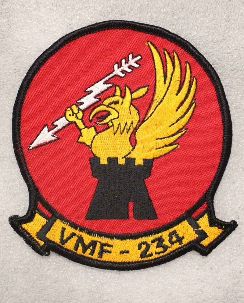 USMC Marine patch 107: Fighter Squadron 234 (VMF-234)