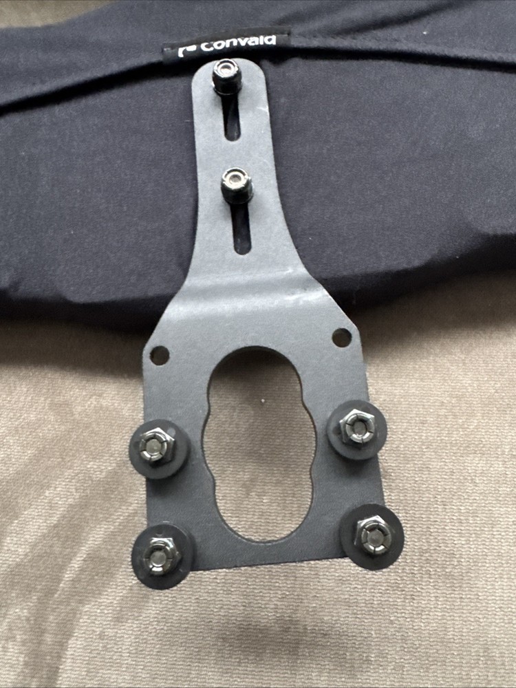 Convaid Contoured Headrest with standard mounting bracket