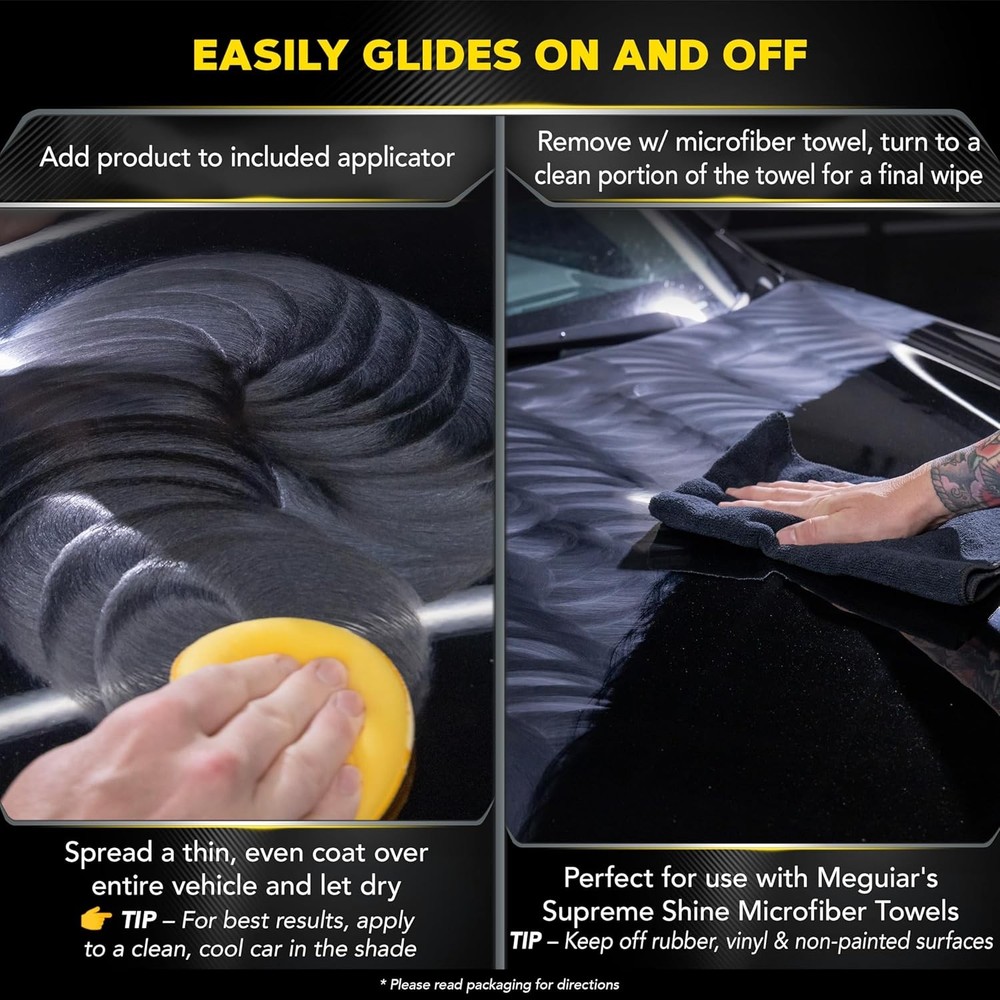 Meguiars Gold Class Carnauba Plus Premium Paste Wax 11oz