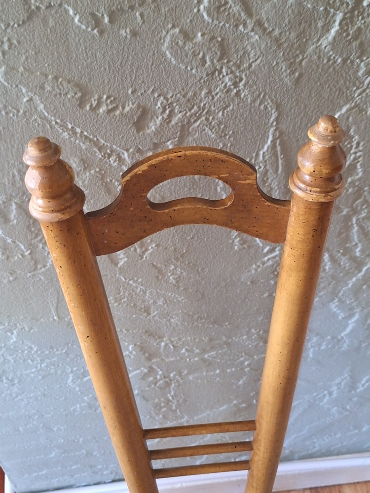 Vintage Tell City Step Stool Chair