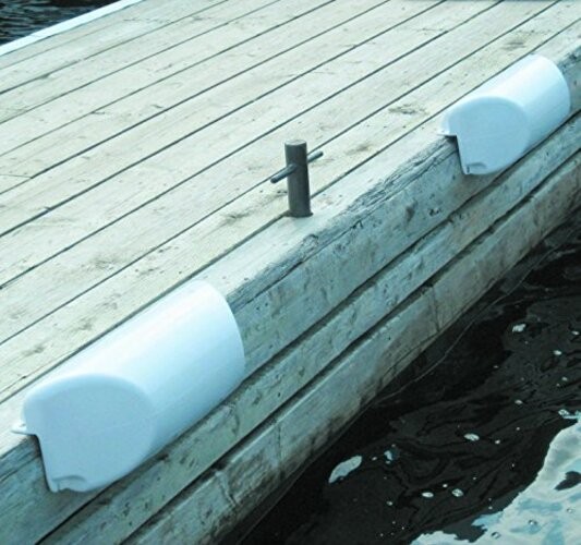 Dock-Side Bumper Corner 12x12, White