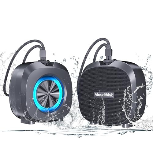 Bluetooth Speaker, Portable Wireless, IPX5 Waterproof Speaker, Bluetooth Black