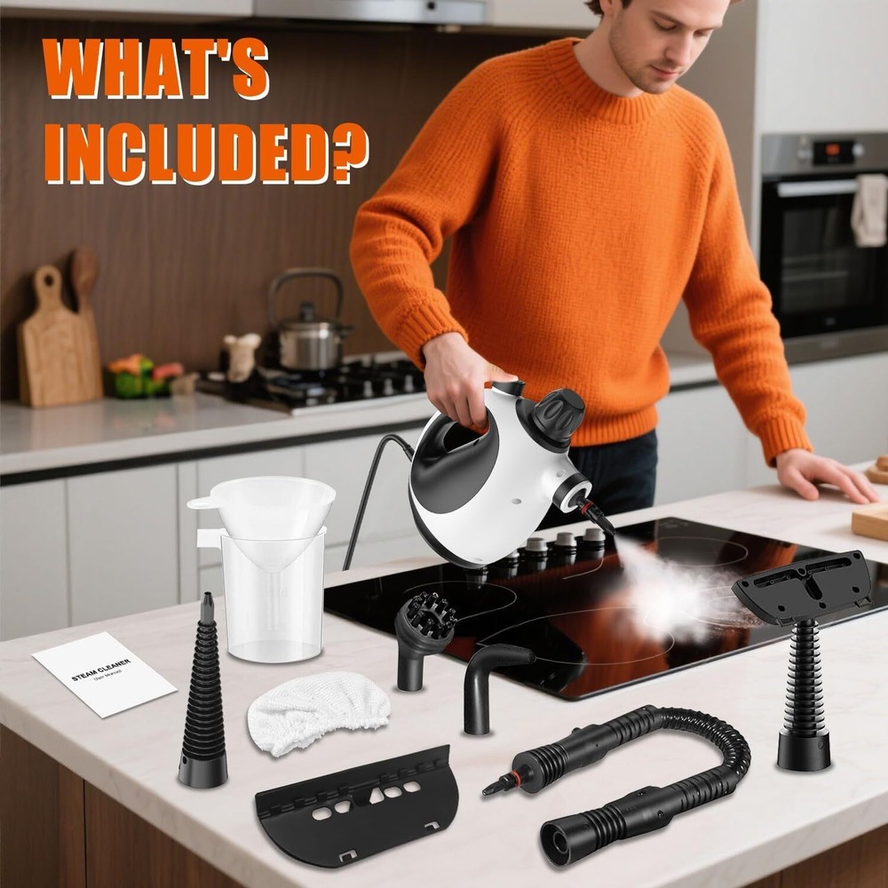 Handheld Pressurized High Cleaning Steamer Portable Home Accessories Machine
