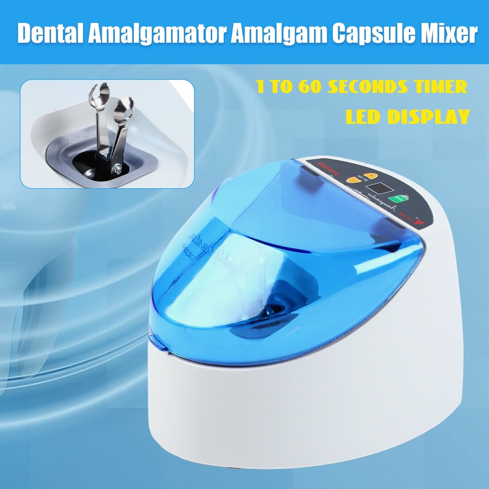 Dental Digital Amalgamator Amalgam Machine Amalgamator Capsule Mixer & Timer USA