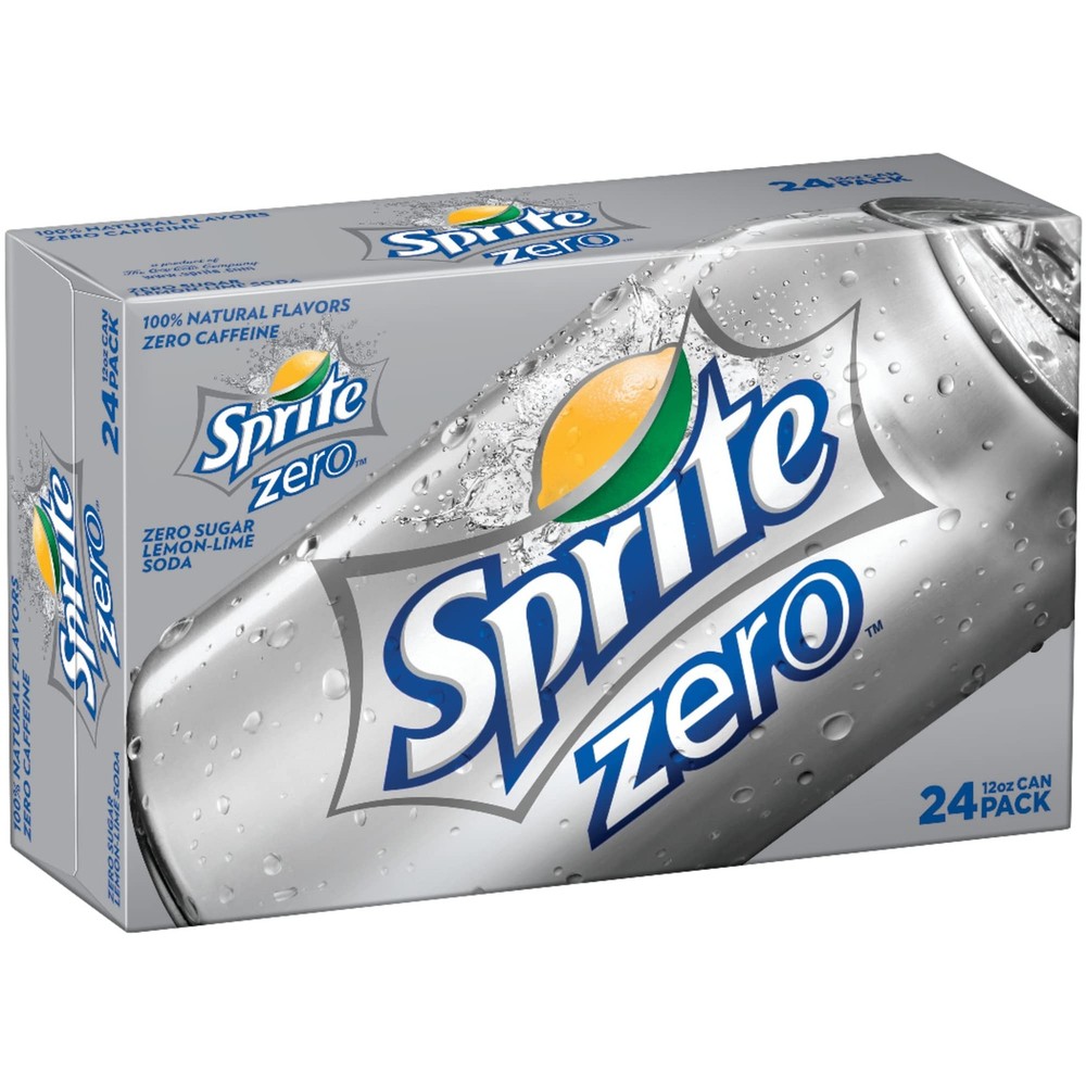 Sprite Zero Soda, 12 Ounce (24 Cans)