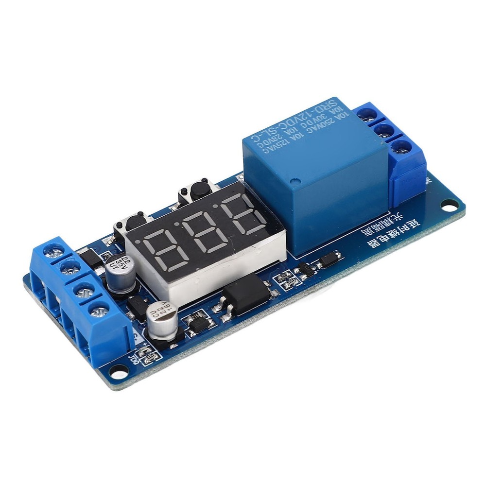 Time Delay Relay Module 12VDC Switching Controller Board Electrical Timer