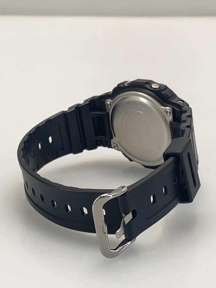 CASIO Quartz Watch G SHOCK Digital Rubber CLR BLK