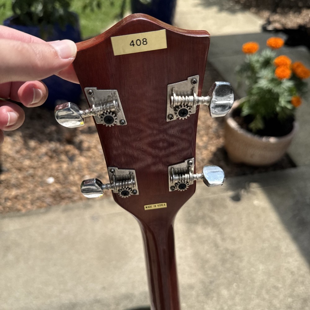1970s Eagle Model 408 5-String Banjo w/ Case & Paperwork Remo Head