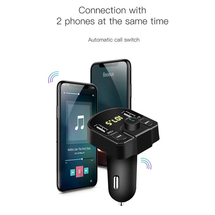 FM Car Transmitter Bluetooth