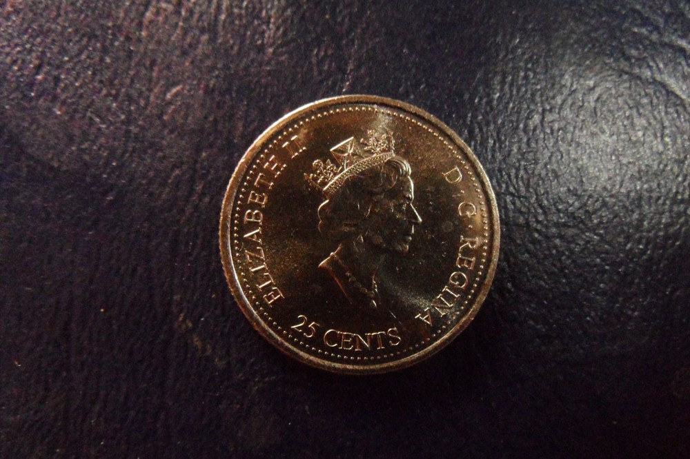 2000 Canadian Quarter- Commerative Harmony- Proof-like
