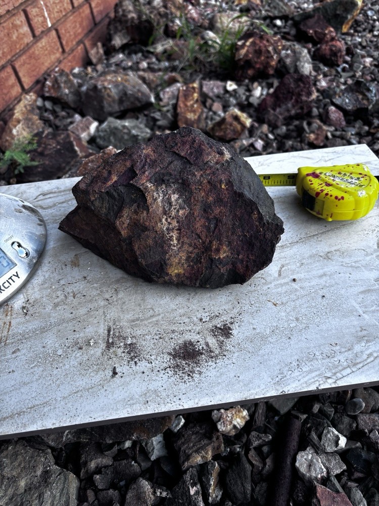 extremely dense copper silver gold iron ore from arizona