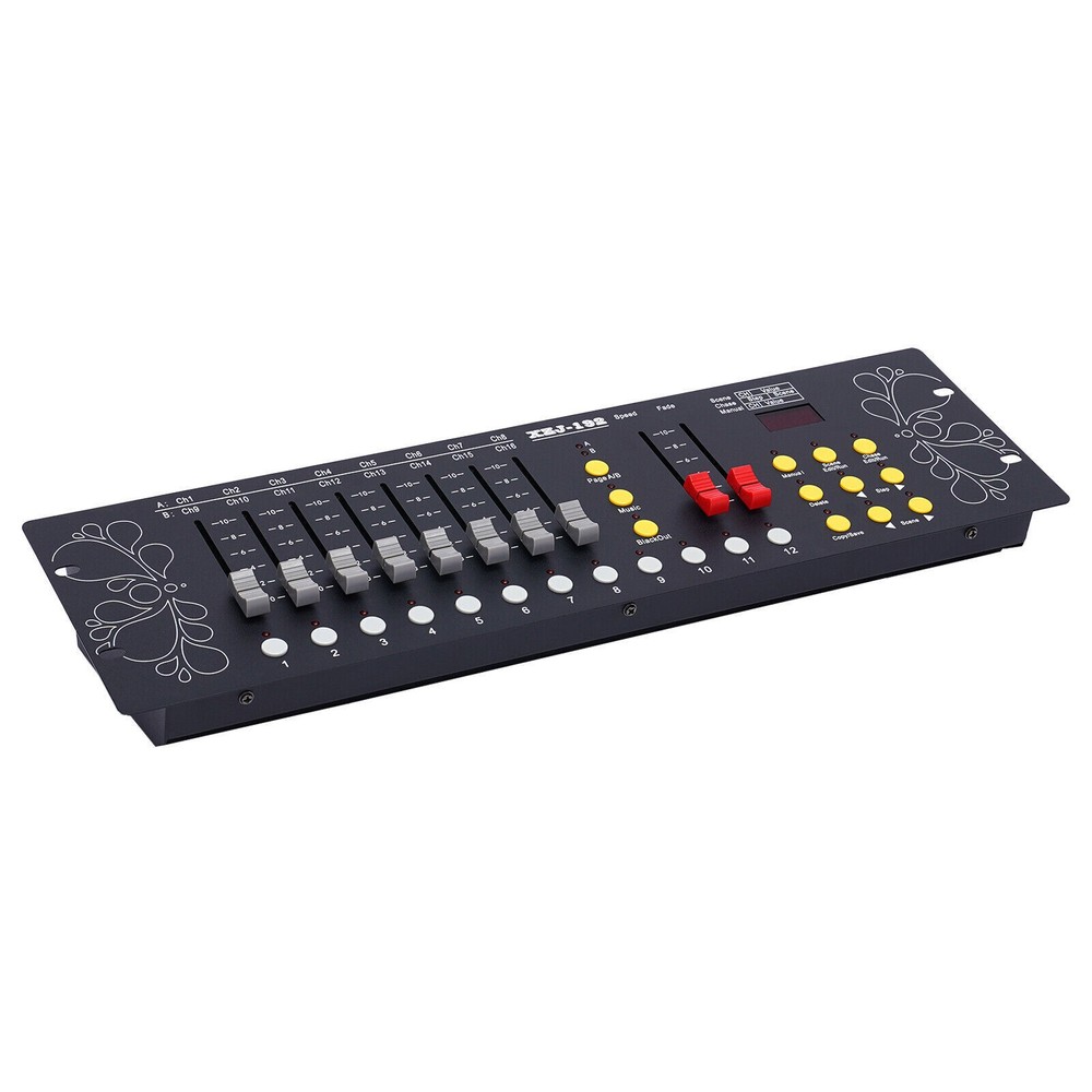 DJ DMX 512 192 Channels Operator Console Controller For Stage Lighting DJ Party