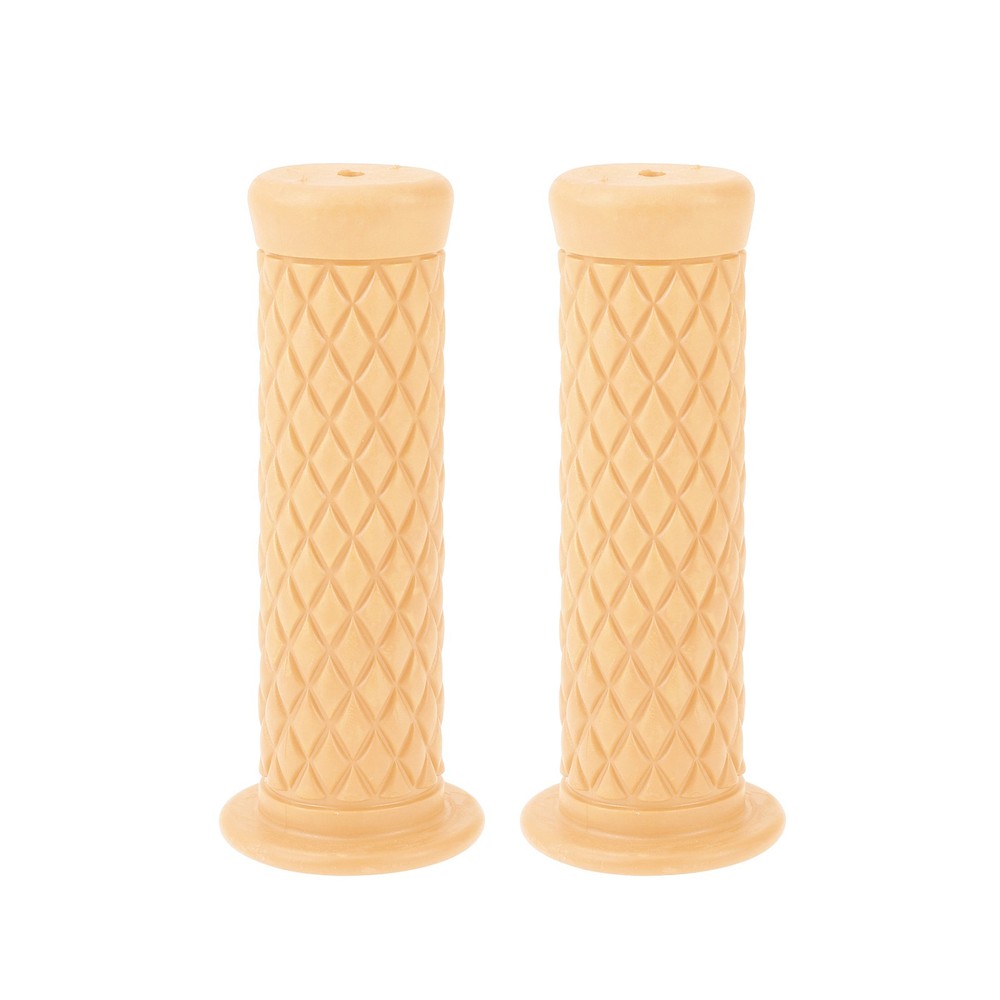 1" 25mm Motorcycle Knobs Handlebar Cover TPU Beige