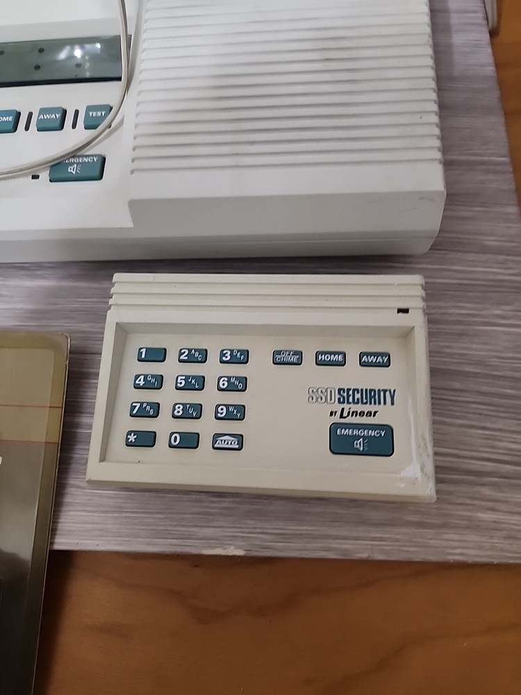 SSD Security By Linear Residential Security System Lot Reciever, Sensors, Siren