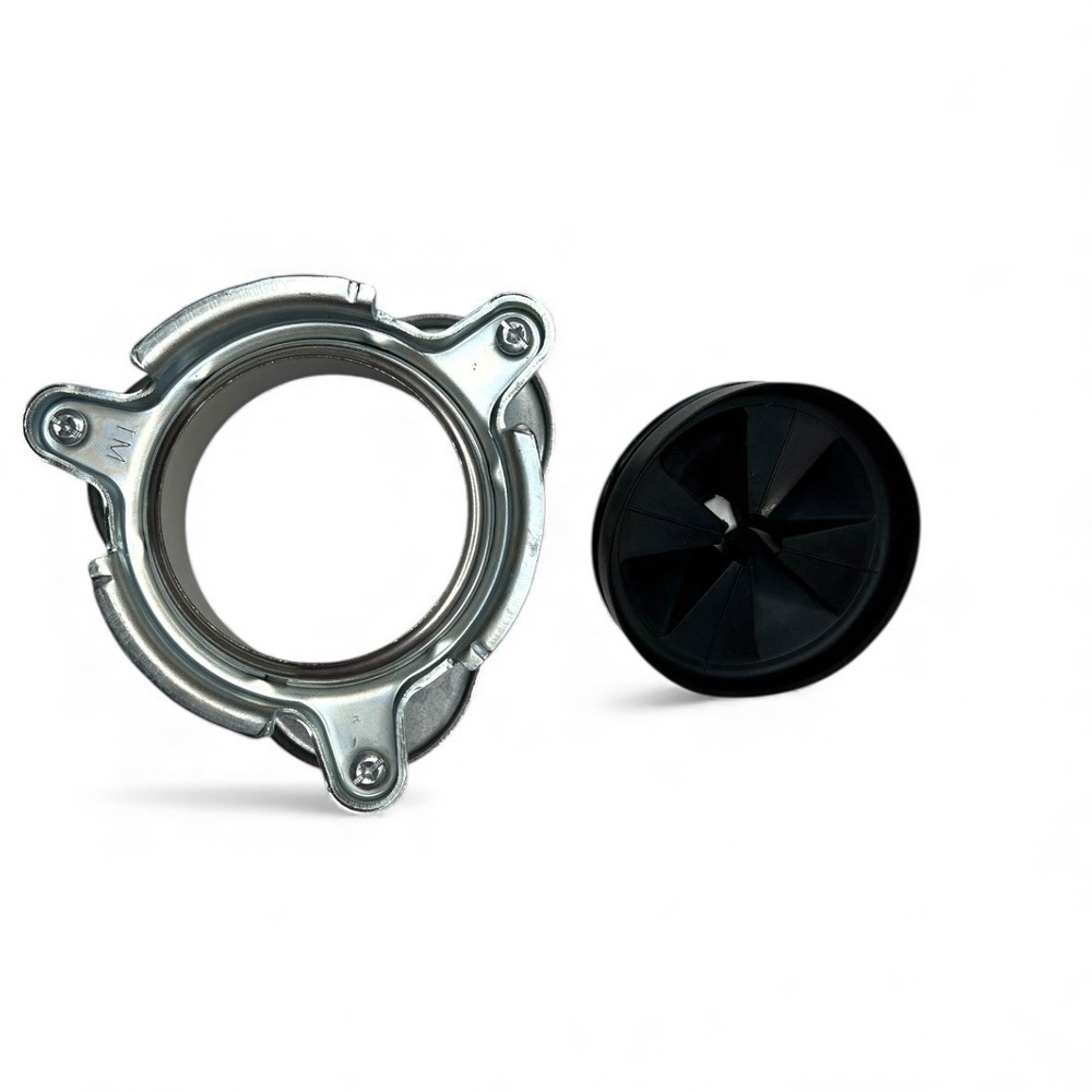 InSinkErator Sink Mount QLM00 Chrome Quick Lock Flange & Splash Guard Accessory