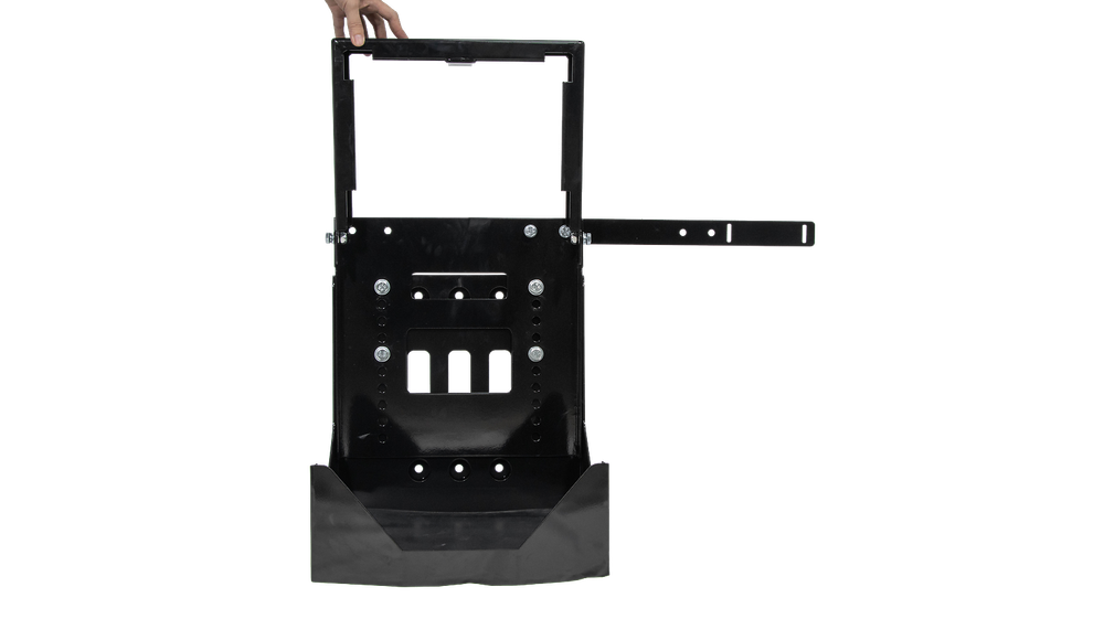 Adjustable Backpack Blower Rack for Open & Enclosed Trailer/ Truck Holder W/Lock