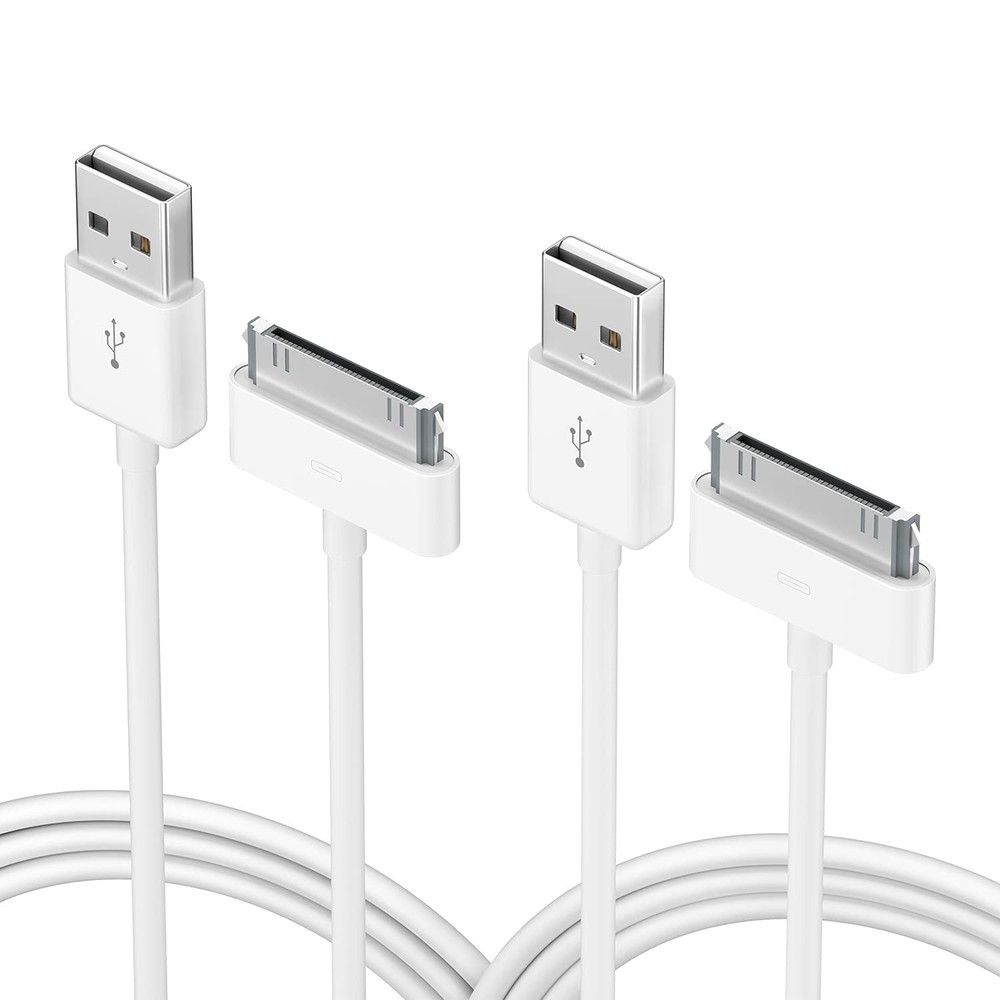 Apple 30-pin USB Charging Cable 2 Pcs