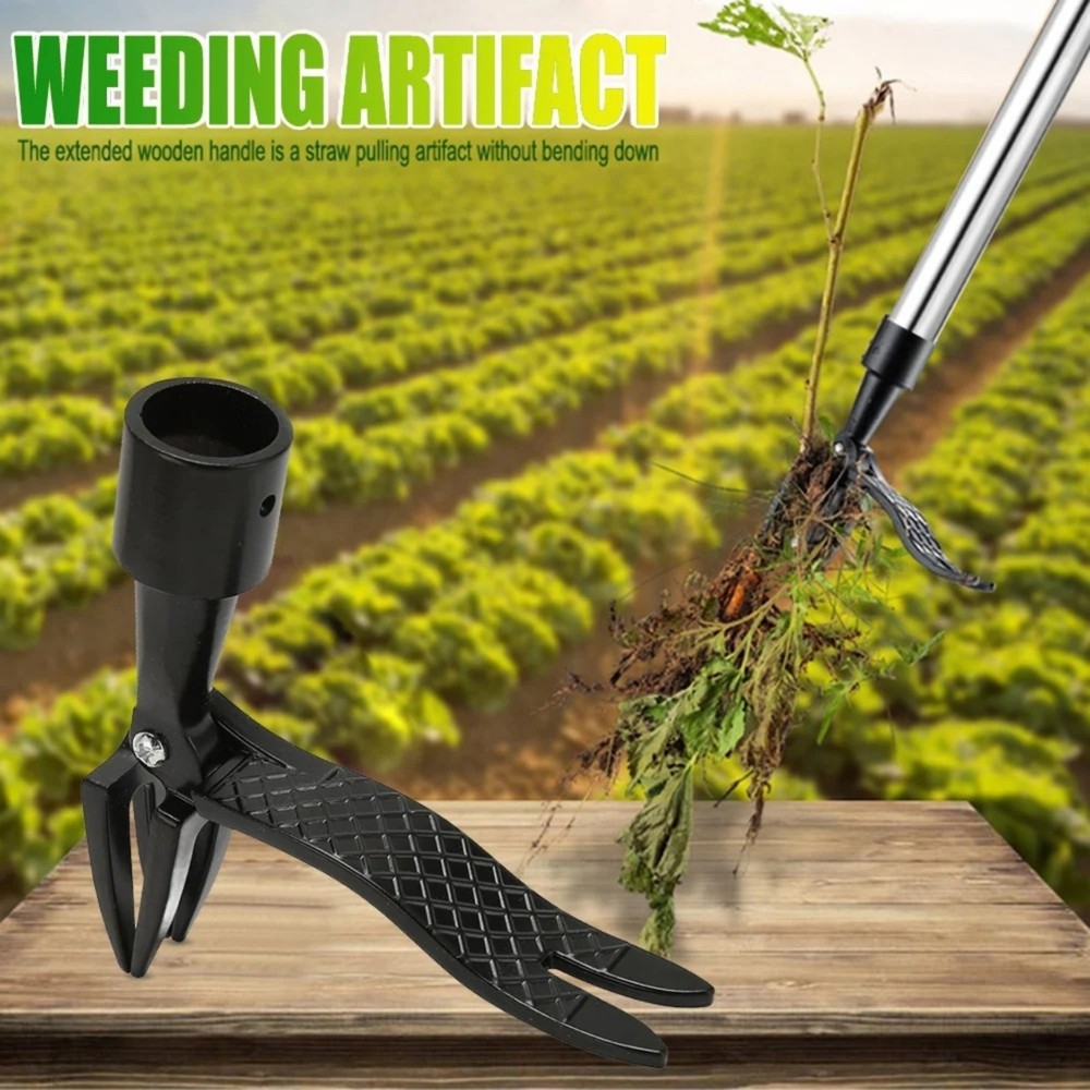 Stand Up Weed Puller Claw Tool Engineering Plastic Weeding Head Replacement Gard