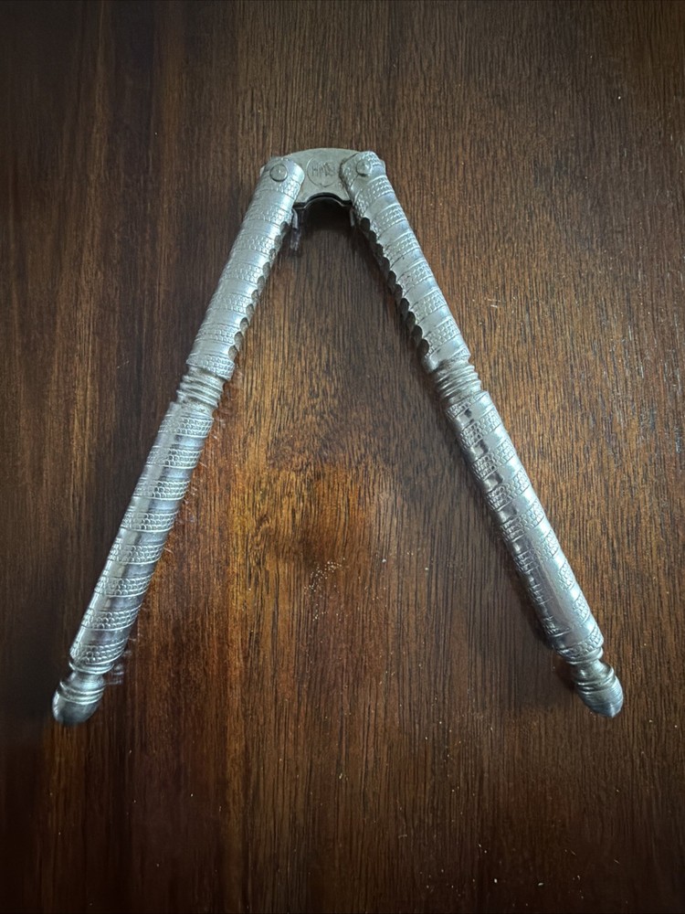 Vintage HMQ Metal Nutcracker Lobster Shell Crab Claw Cracker