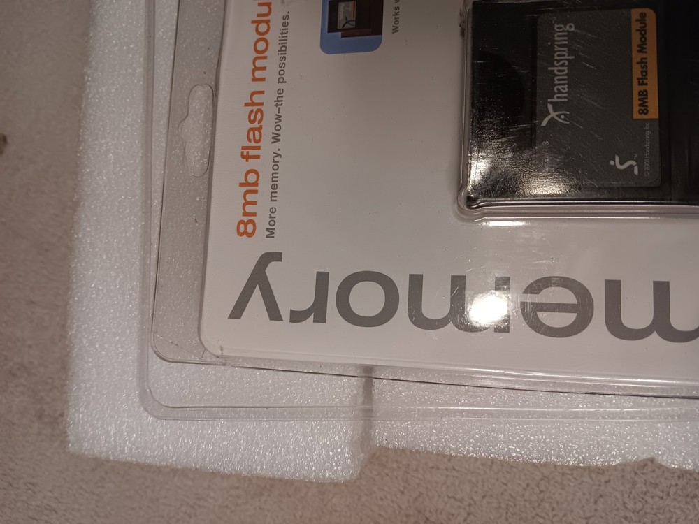 Handspring Visor 8mb Flash Module SEALED Springboard PDA 6017WW Version 1.3