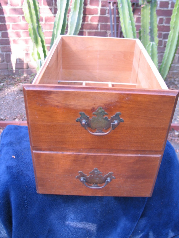 Sprague and Carlton Partner Desk Drawers