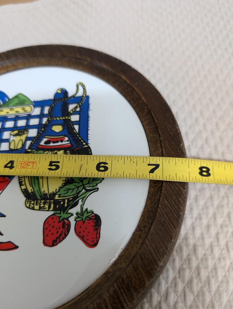 Vintage Hot Plate Ceramic Tile Trivet