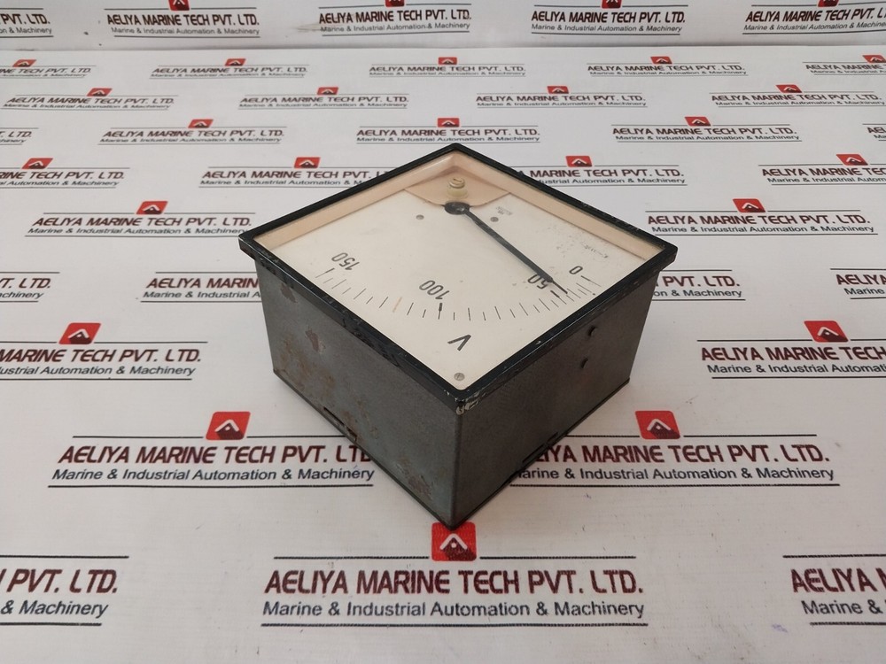 H&B Elima 0-150V Analog Voltmeter