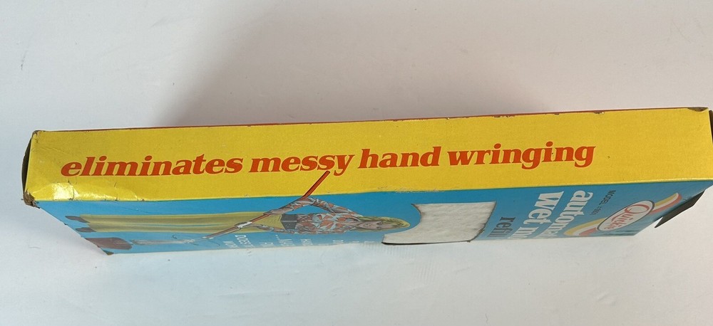 Vintage Quickie Automatic Wet Mop Refill Magic Ring Model 0931 Prop Retro
