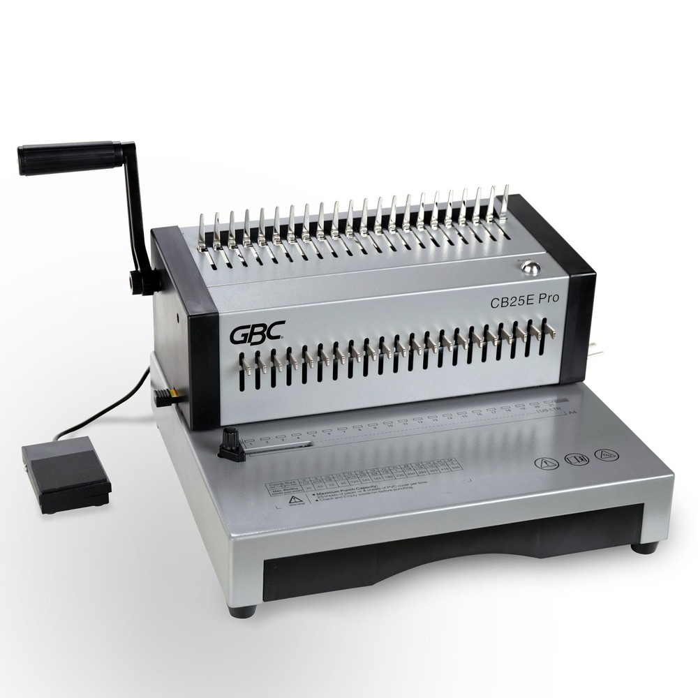 GBC CombBind CB25E Pro Punch/Bind Machine (gbc-200002) (gbc200002)