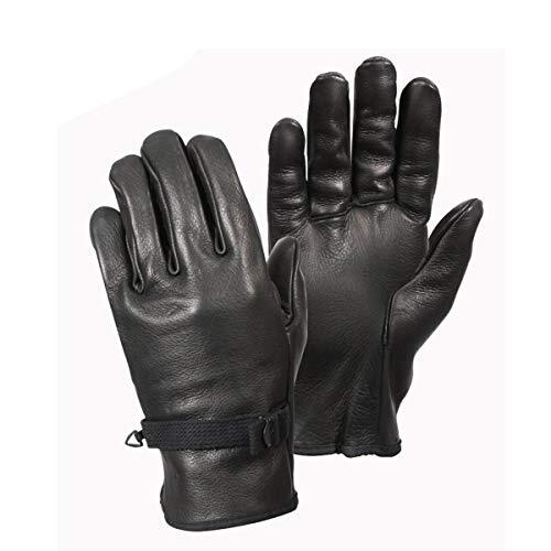 Rothco Black D-3A Leather Gloves - 3383 - 3