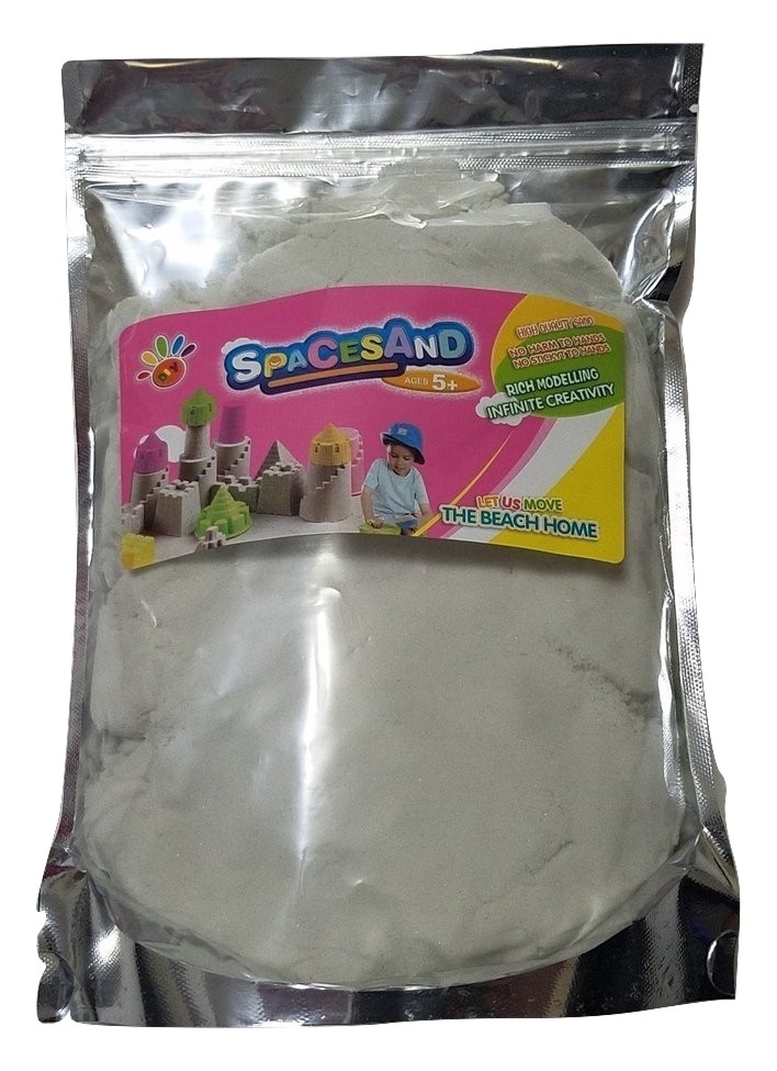 2 lb Refill White Space sand / Moon Crazy Magic Sand Mold-N-Play Kid Fun