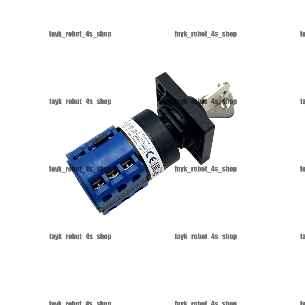 3HAC15340-1 0N6KB keys&3-position selector mode switch For ABB robot controller