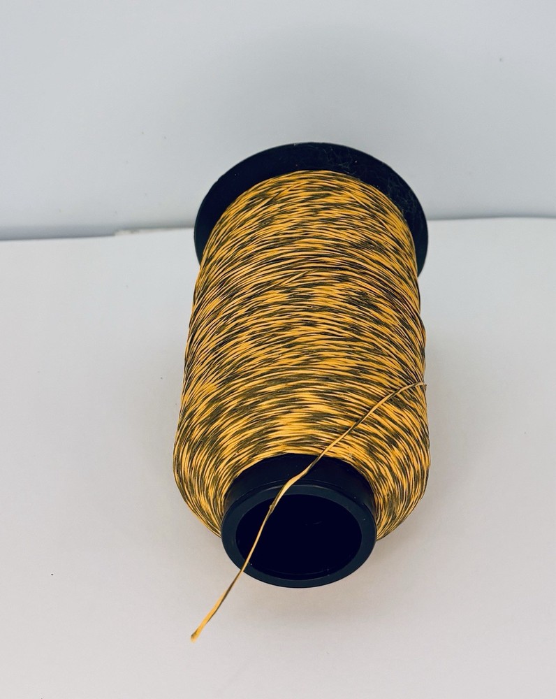 BCY 452X Bowstring Material 1/4 lb Partial spool 4.9 oz. Green/ Yellow Mix
