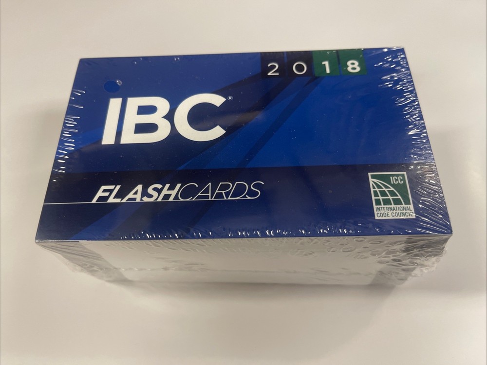2018 IBC Flashcards (Brand New)