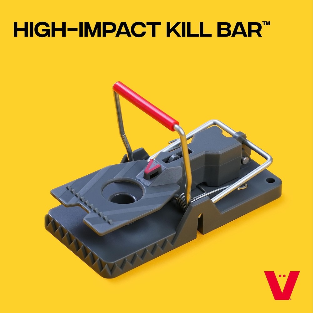 Victor Power Kill Rat Trap 6 Pack Quick Effective Humane Pest Control Device
