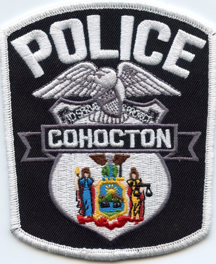 COHOCTON NEW YORK POLICE PATCH