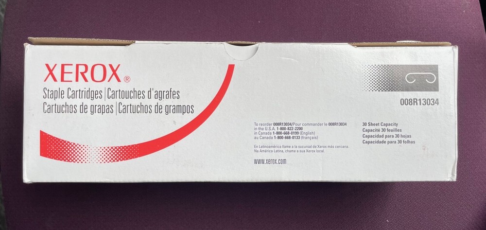 8R13034 XEROX STAPLE CAERTRIDGES