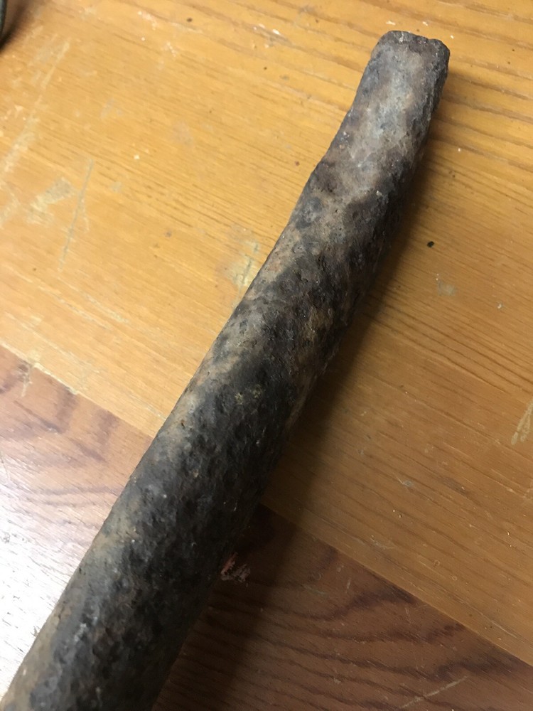 Antique Primitive Cast Iron Pump Handle Hand Forged Jack Hydrant Repurpose