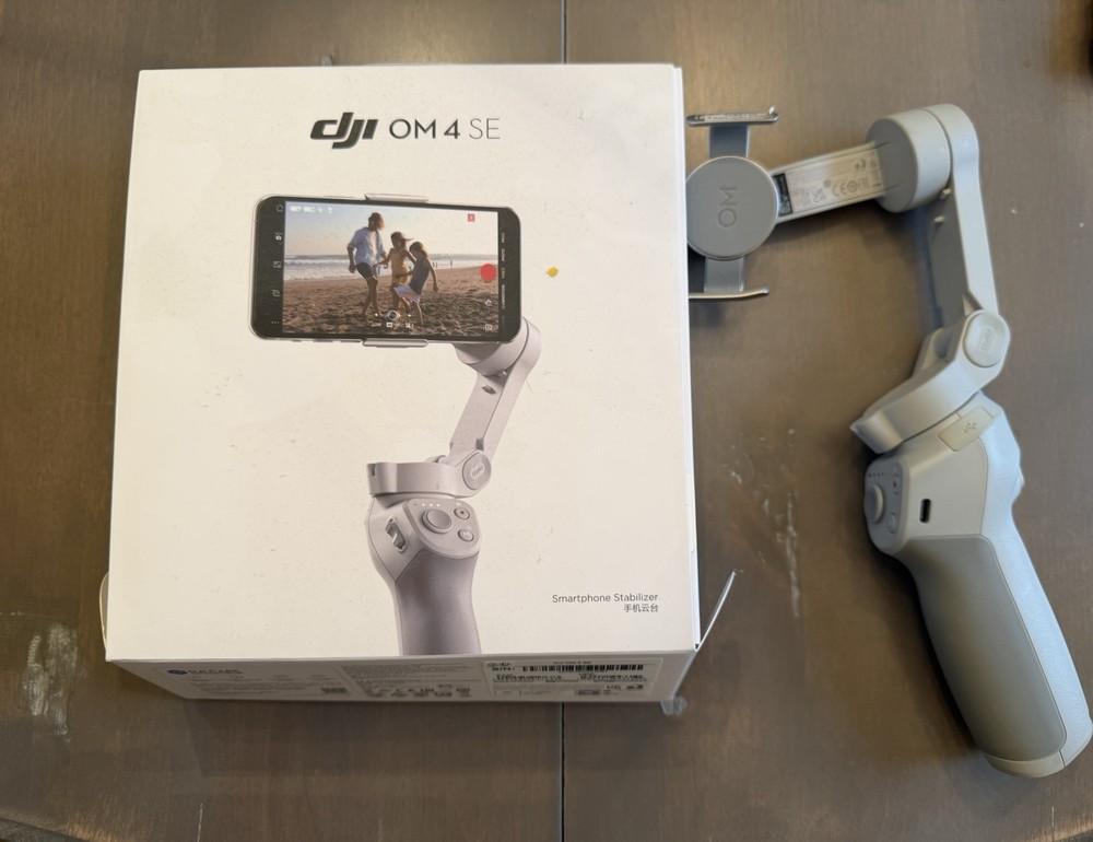 DJI OM 4SE Gray Foldable Smartphone Stabilizer