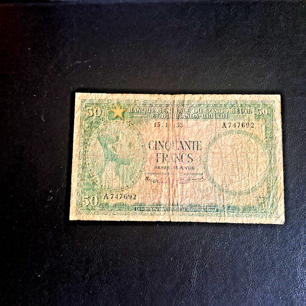 Belgian Congo 50 Francs P27a