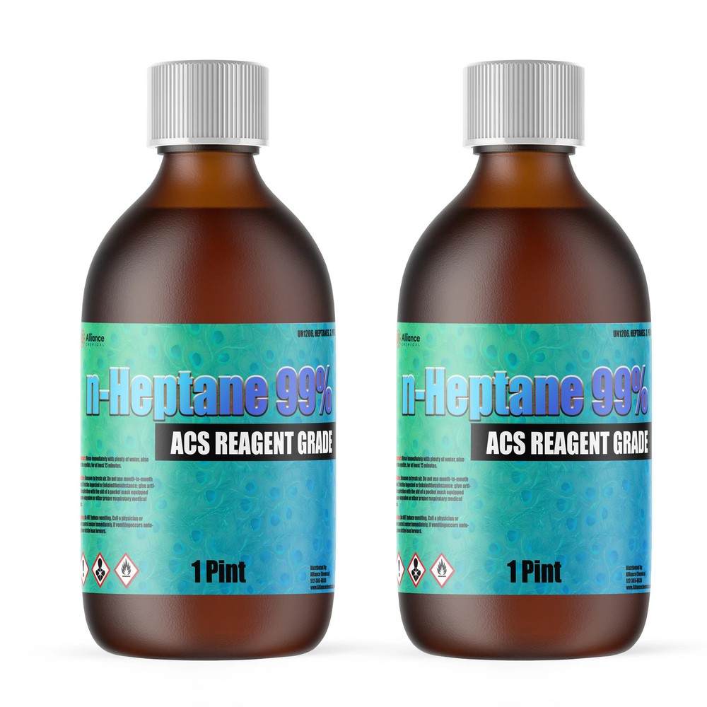 n-Heptane 99% ACS - 2 Pints